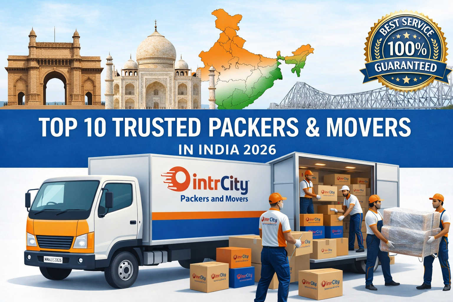 Top 10 Trusted Packers and Movers in India